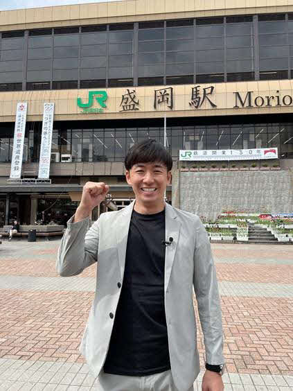 日テレ系「1億人の大質問！？笑ってコラえて！」のコーナー「王子の旅」のロケで岩手県を訪れた元プロ野球選手の斎藤佑樹氏