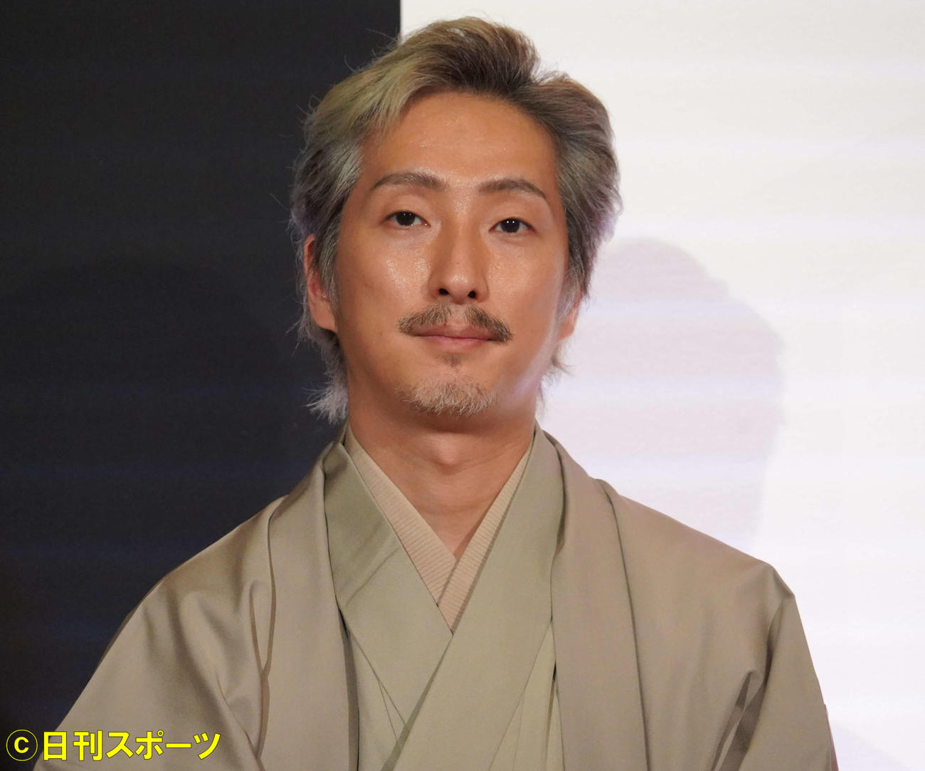 10、11月に開催される「平成中村座公演」の制作発表記者会見を行った中村七之助（撮影・佐藤成）