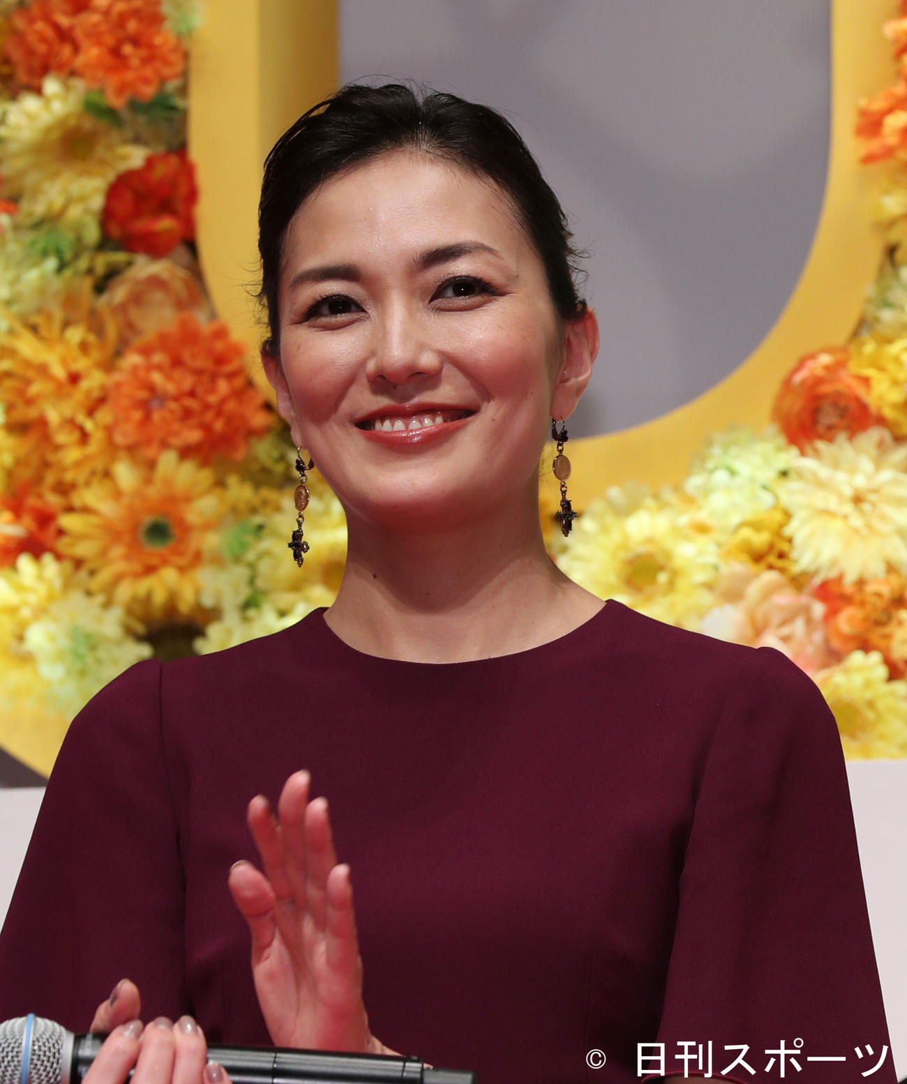 板谷由夏（2018年7月撮影）