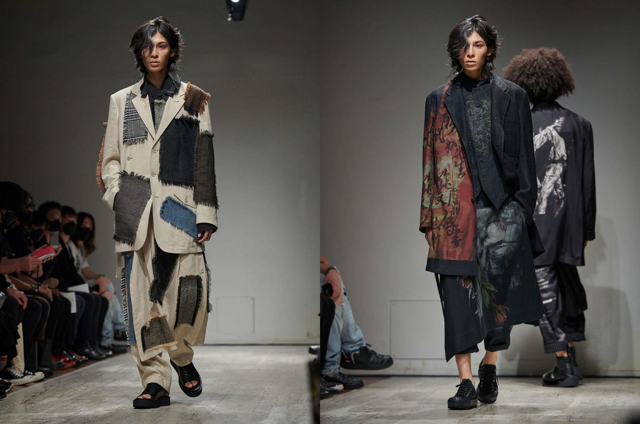 パリコレのランウエーに登場したラウール　PHOTO TAKAY (C) 2022 YOHJI YAMAMOTO INC.