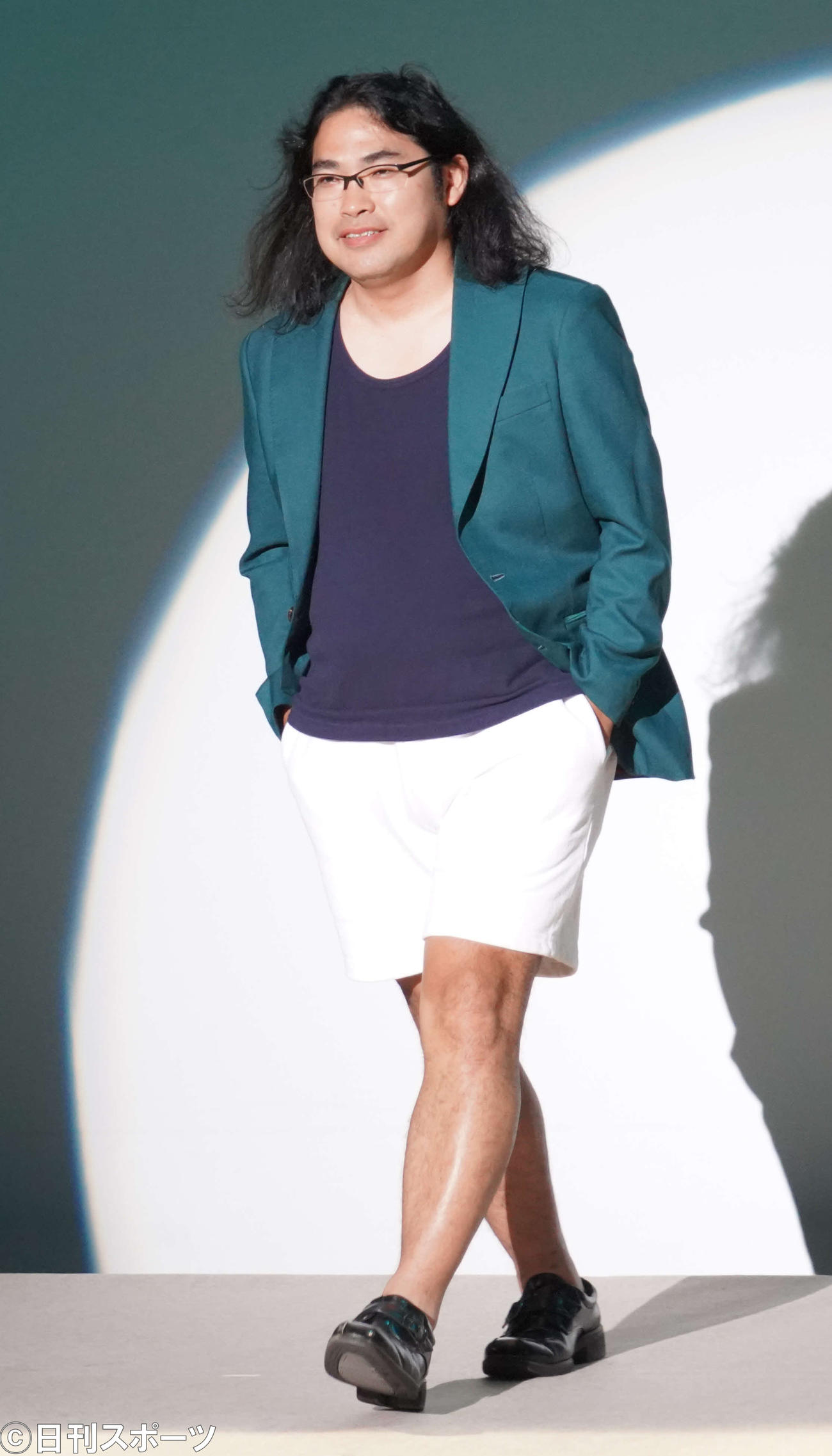 単独ライブ「すってんこロッチ」を行ったお笑いコンビ、ロッチ中岡創一（撮影・佐藤成）