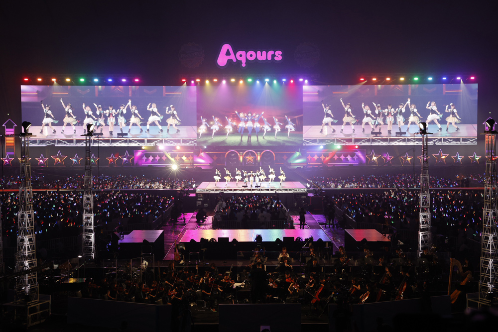 東京ドームで、「ラブライブ！サンシャイン！！　Aqours 6th LoveLive！～KU－RU－KU－RU Rock’n’　Roll TOUR～」を行ったAqours