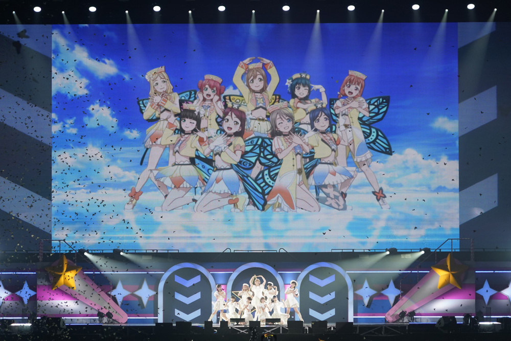 東京ドームで、「ラブライブ！サンシャイン！！　Aqours 6th LoveLive！～KU－RU－KU－RU Rock’n’　Roll TOUR～」を行ったAqours