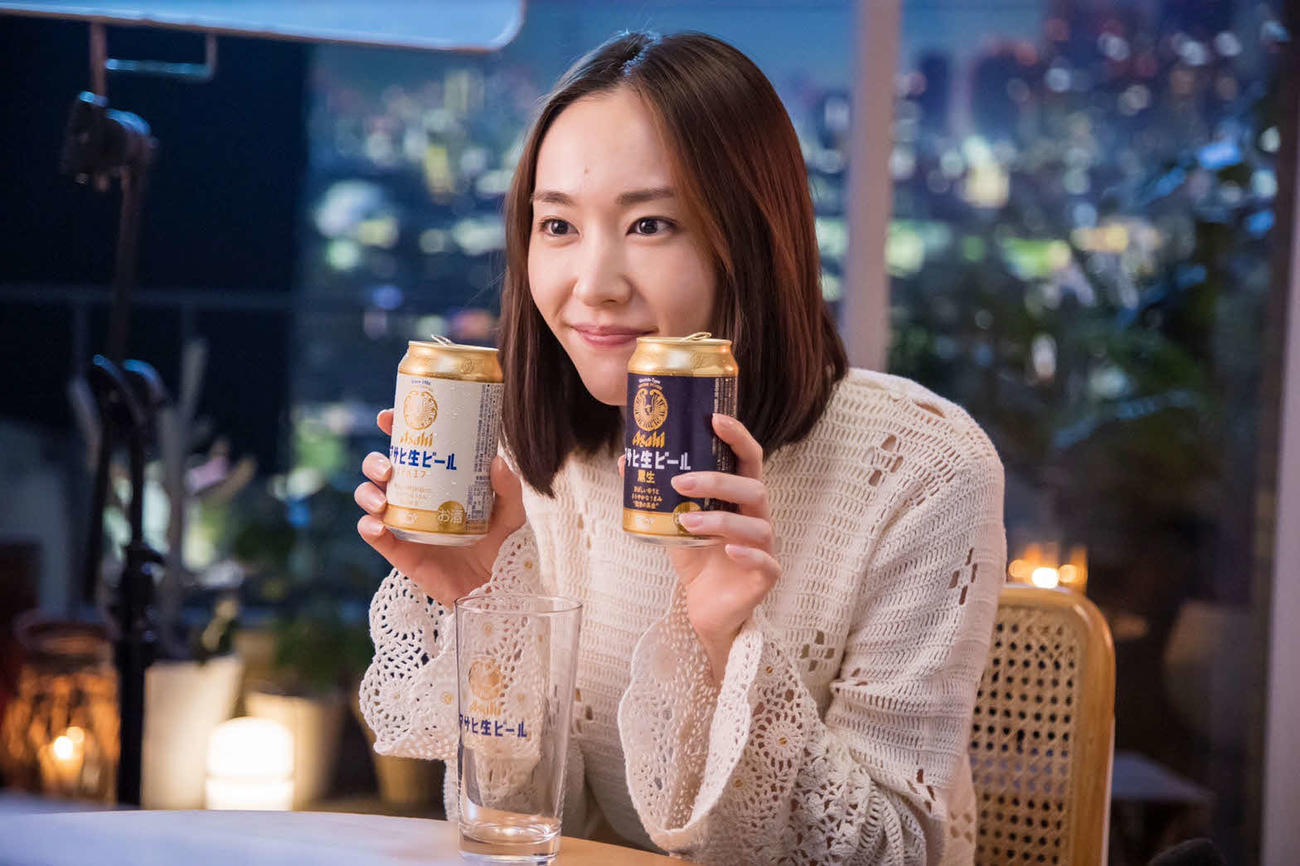 新垣結衣が出演したアサヒビール新CMの一場面