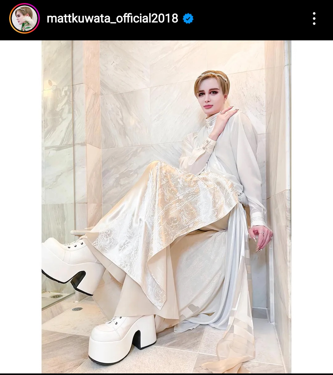Mattのインスタグラムより