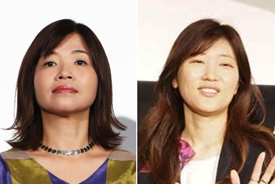 大久保佳代子（左）とヒコロヒー