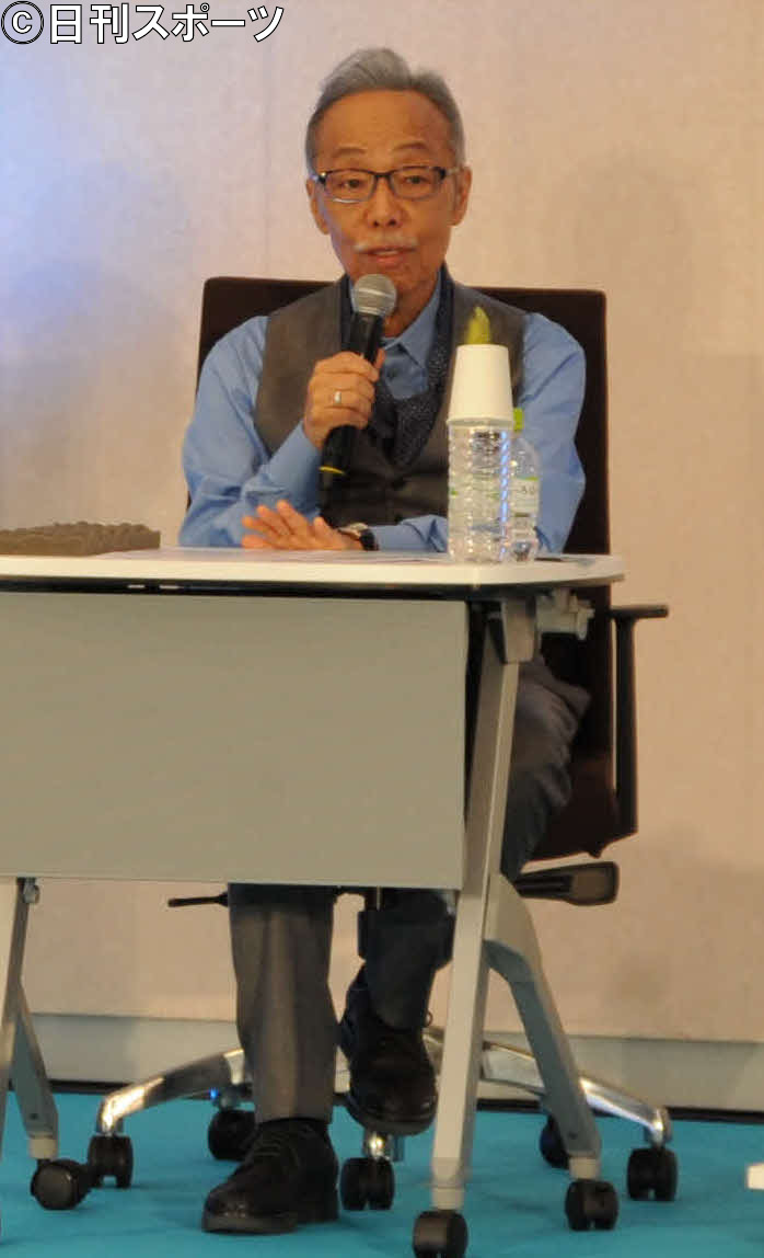 「第72回社会を明るくする運動キックオフイベント～＃生きづらさを生きていく。～」に出席した、シンガー・ソングライター谷村新司（撮影・松尾幸之介）