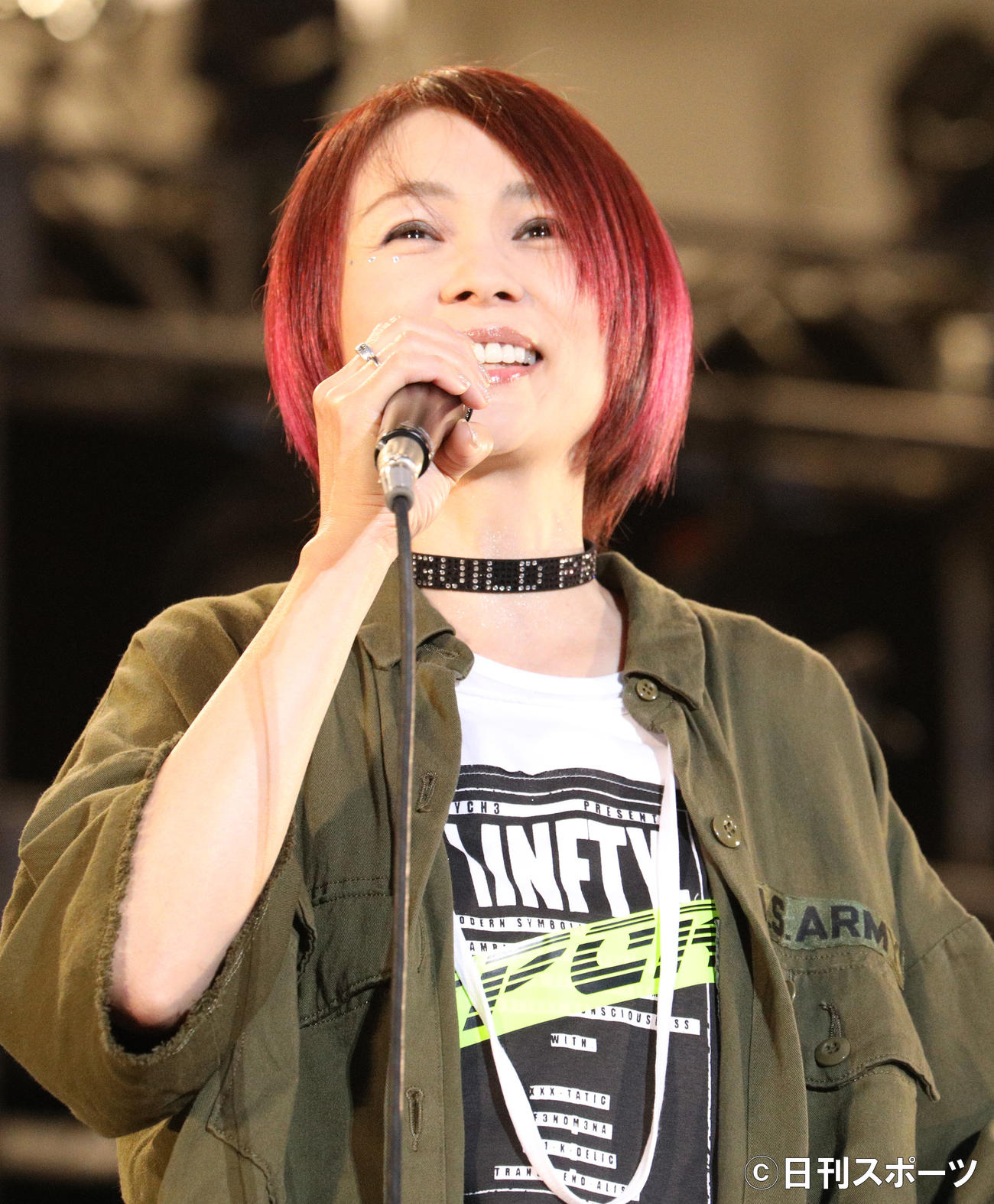 永井真理子＝2019年4月