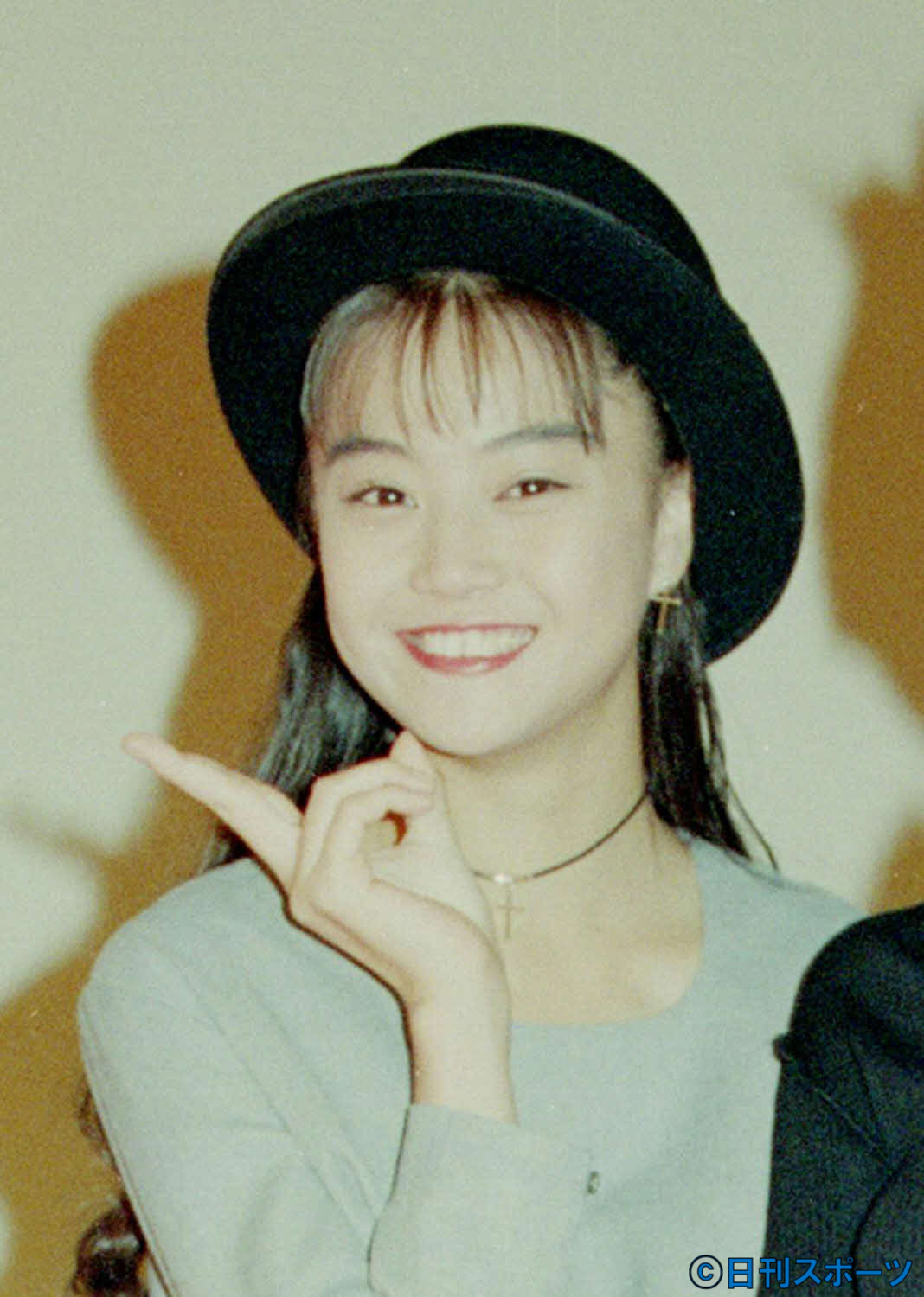 15歳の時の観月ありさ（1992年撮影）
