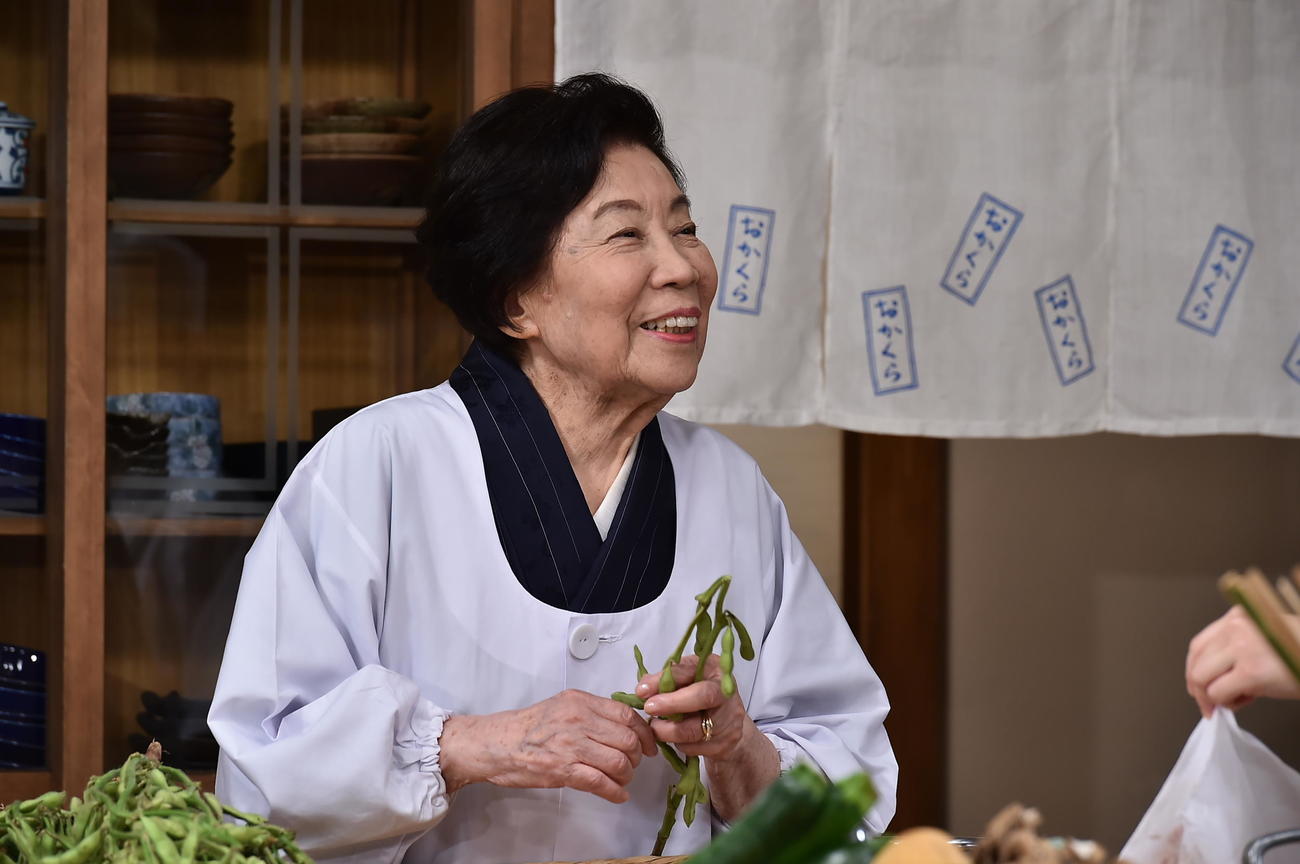 TBS系ドラマ「渡る世間は鬼ばかり」に出演していた野村昭子さん（C）TBS