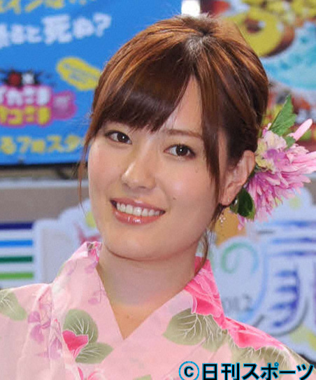 林みなほアナ（2012年7月20日撮影）