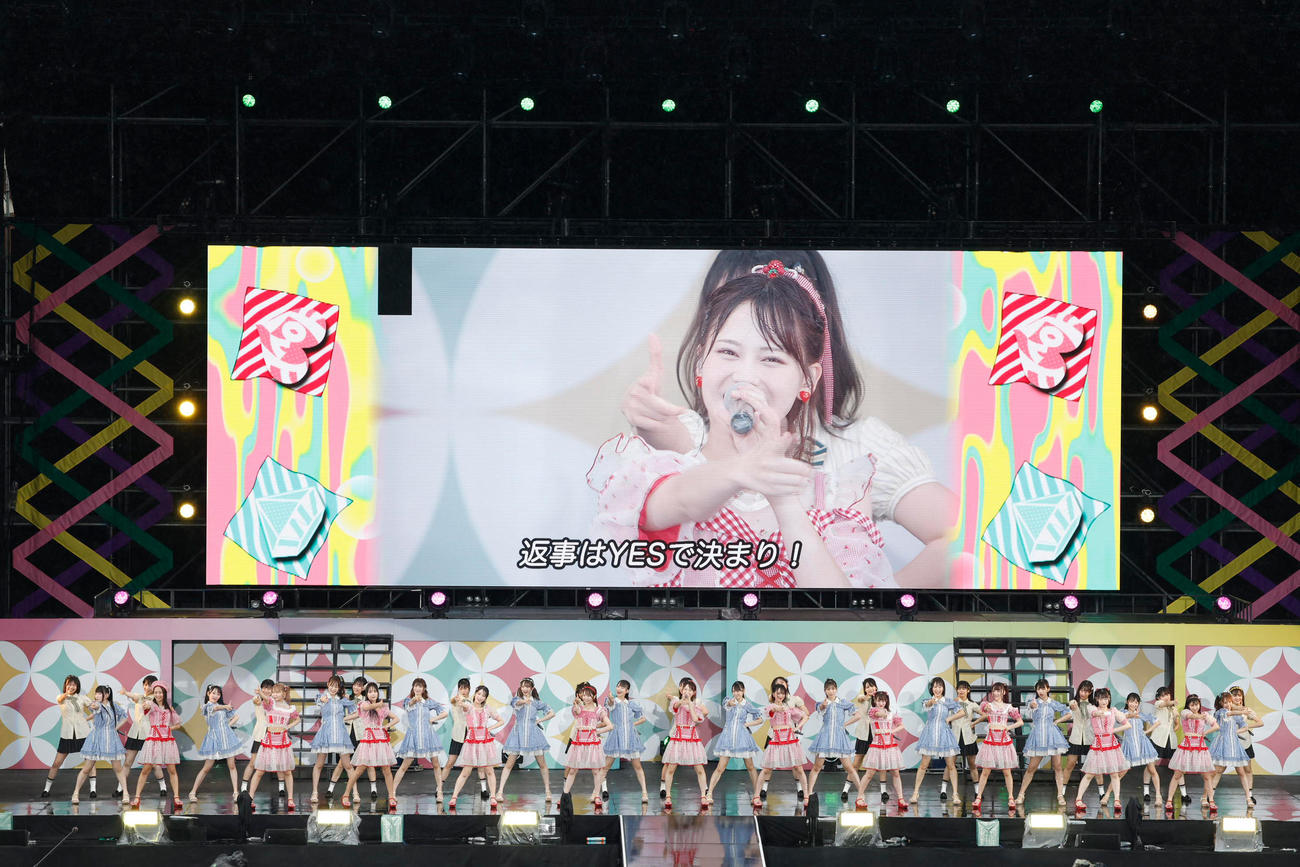 「イコノイジョイ2022」を行った＝LOVE、≠ME、≒JOY（C）YOANI