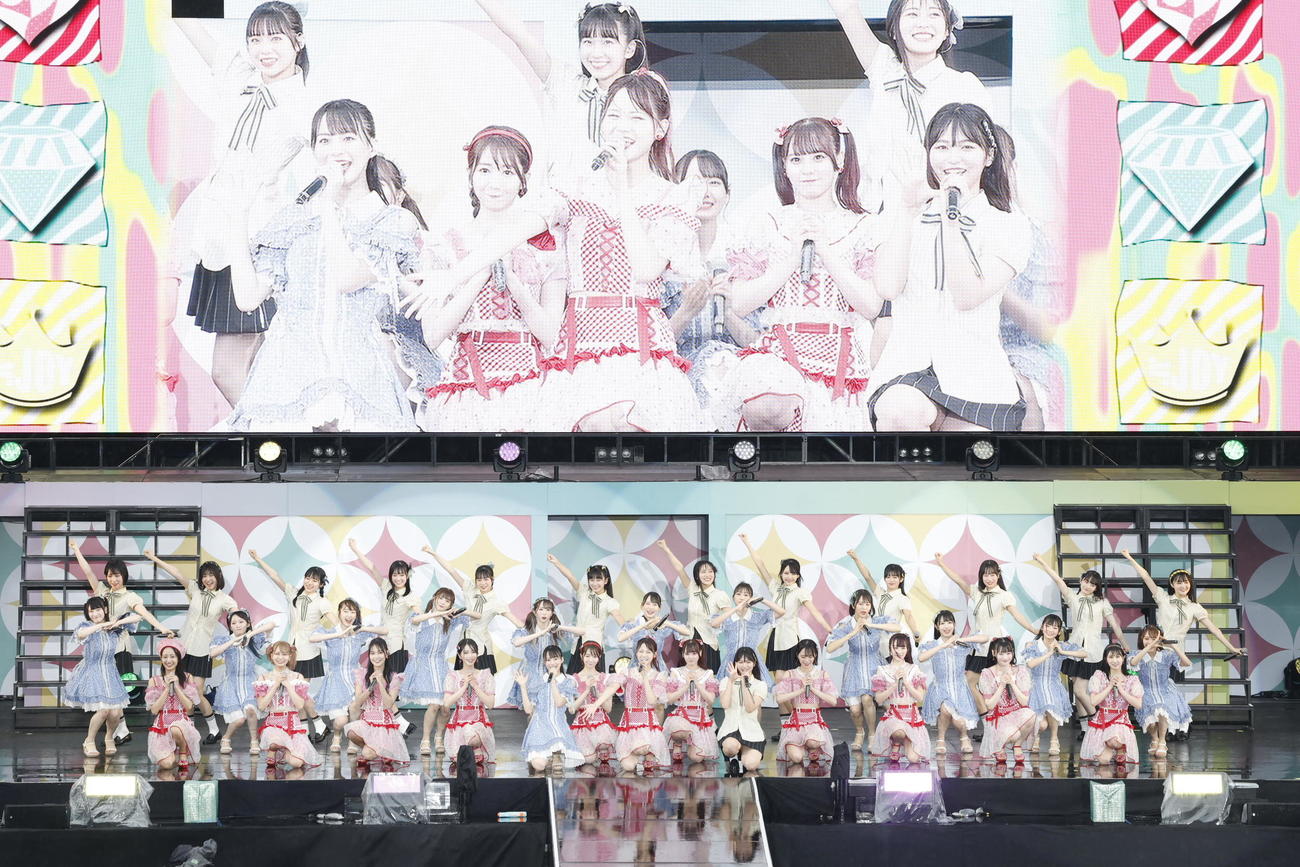 「イコノイジョイ2022」を行った＝LOVE、≠ME、≒JOY（C）YOANI