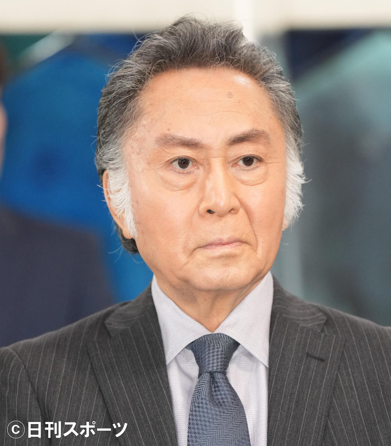 「刑事7人」シーズン8の記者会見に出席した北大路欣也（撮影・菅敏）