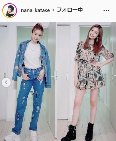 片瀬那奈インスタグラムより