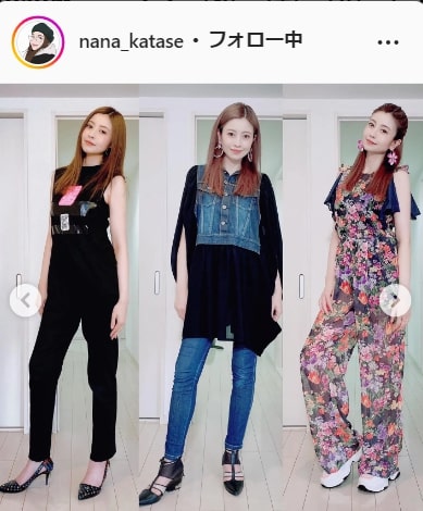 片瀬那奈インスタグラムより