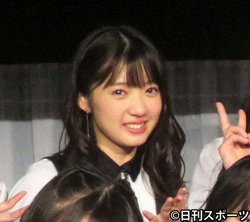 つばきファクトリーの山岸理子（2019年撮影）