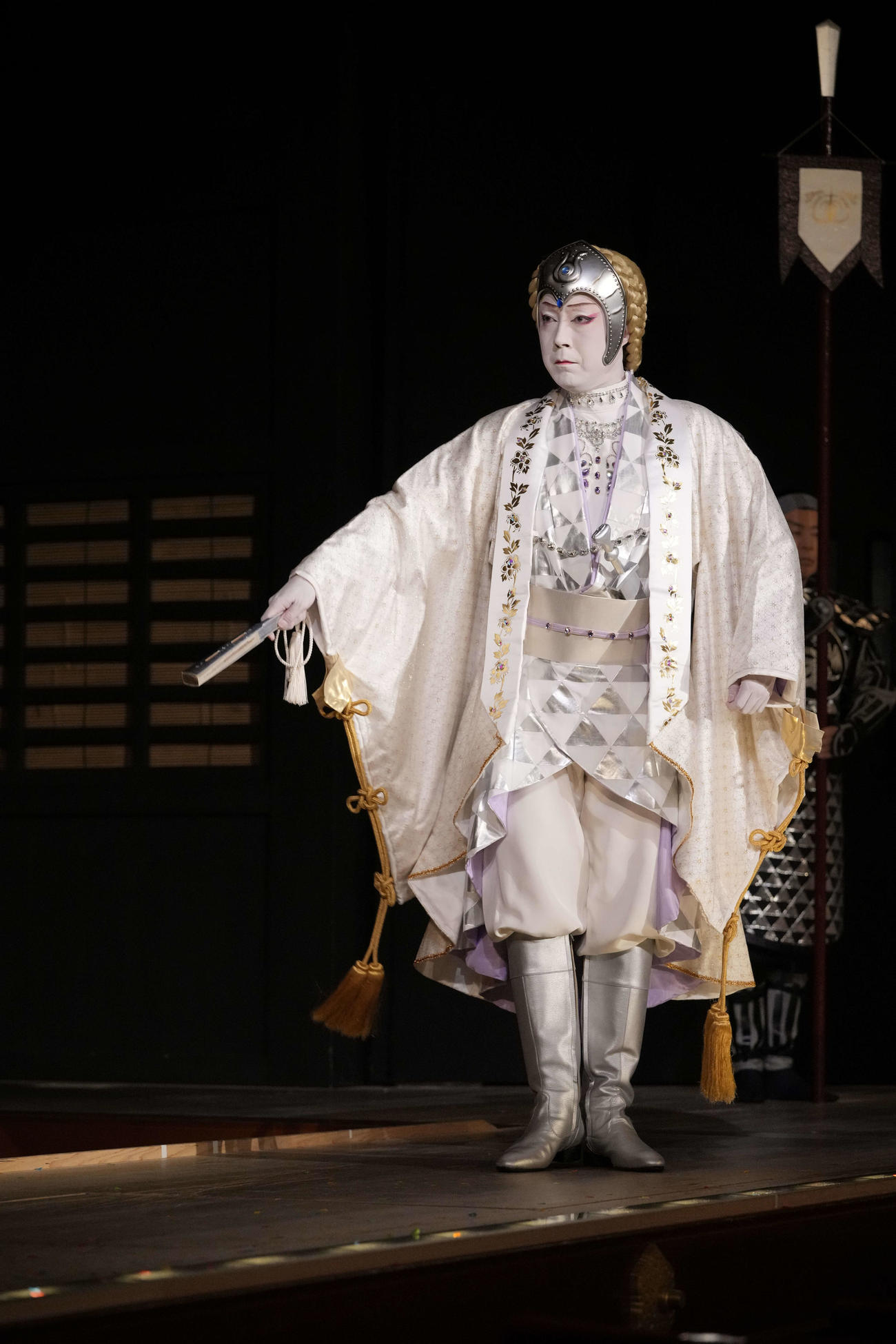 歌舞伎座で上演された「風の谷のナウシカ　上の巻－白き魔女の戦記－」の尾上菊之助（通し稽古より）（C）松竹