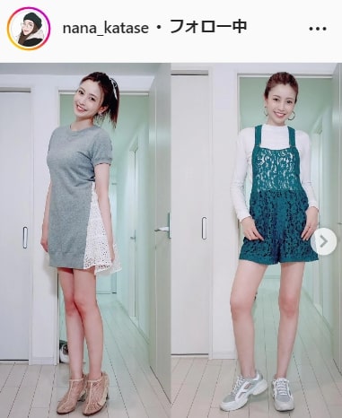 片瀬那奈インスタグラムより