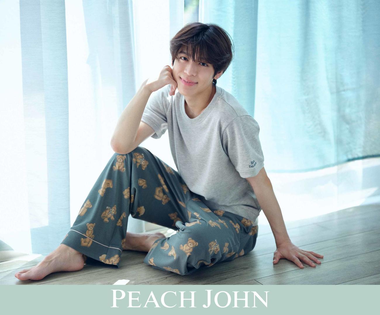 ピーチ・ジョンのモデルに就任したSexy Zone松島聡