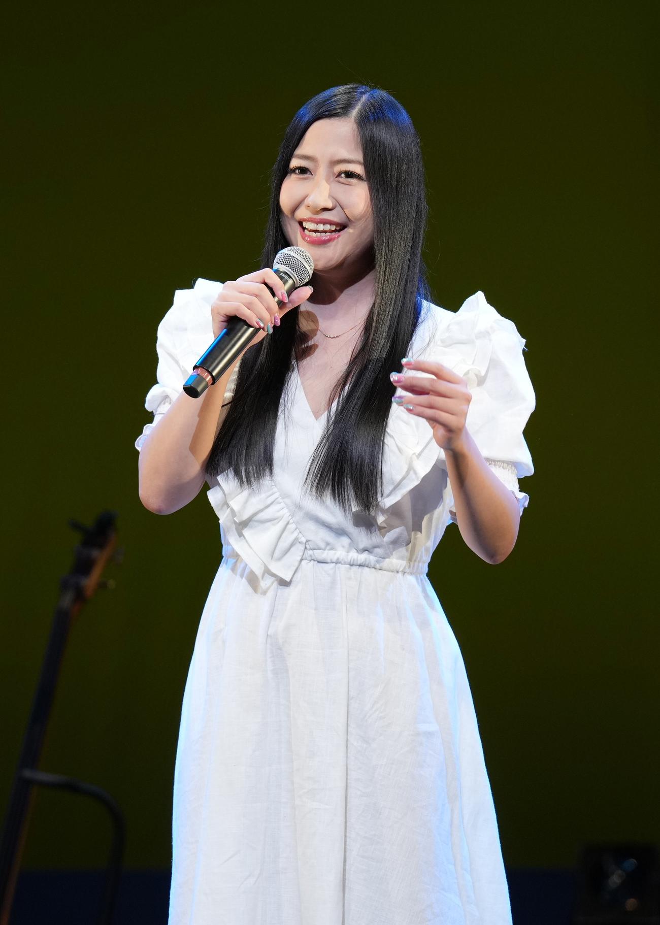 初のワンマンコンサートを開催した門松みゆき