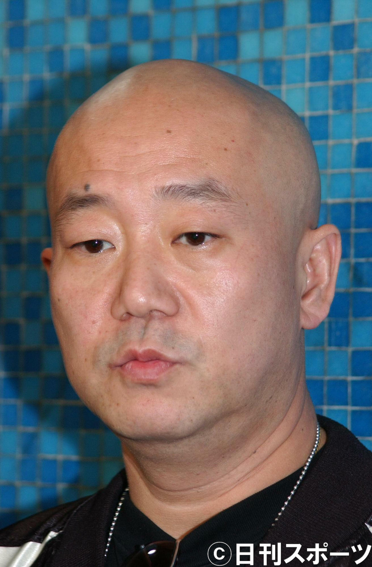 横浜銀蝿リーダー嵐ヨシユキさん（2003年4月撮影）