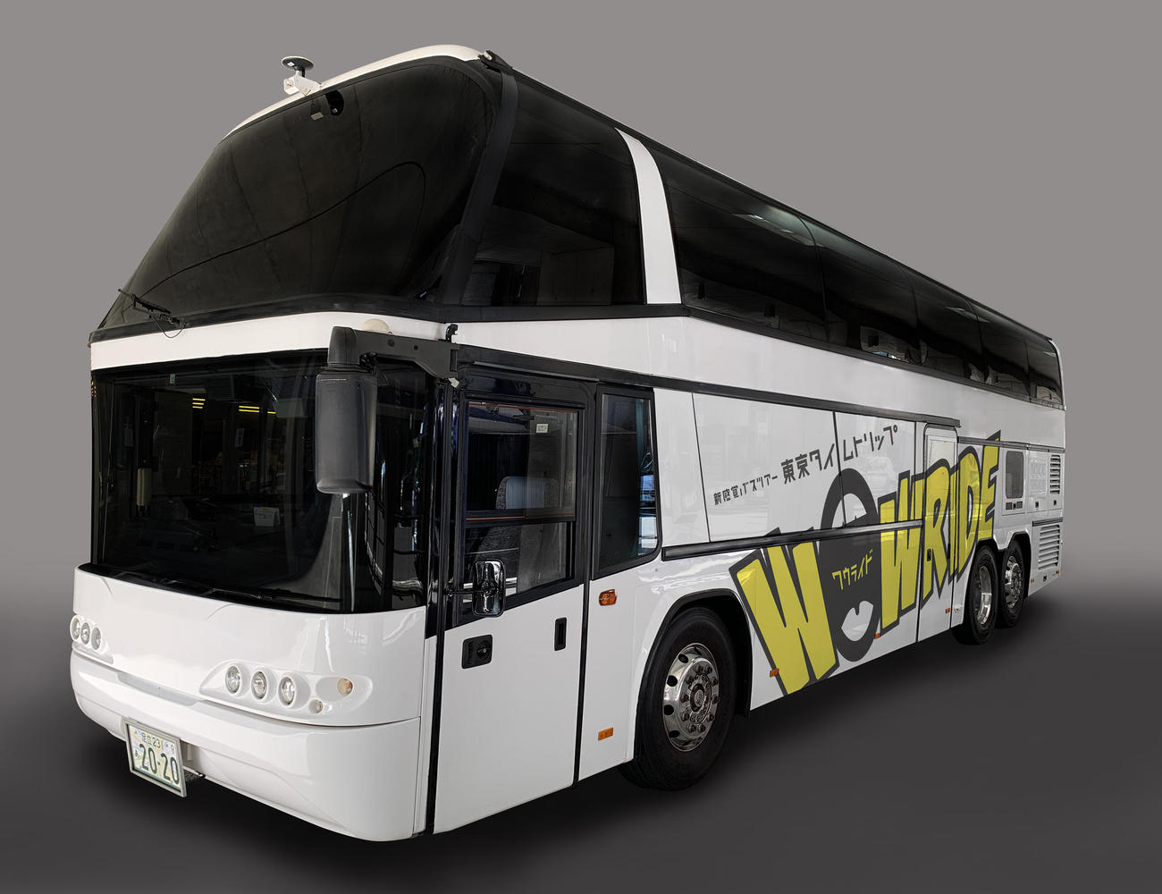 新感覚バスツアー「WOW RIDE」車体の外観