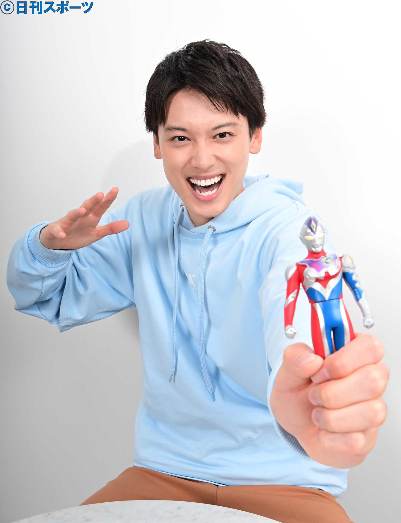「ウルトラマンデッカー」でドラマ初主演を果たした松本大輝（22年6月24日）