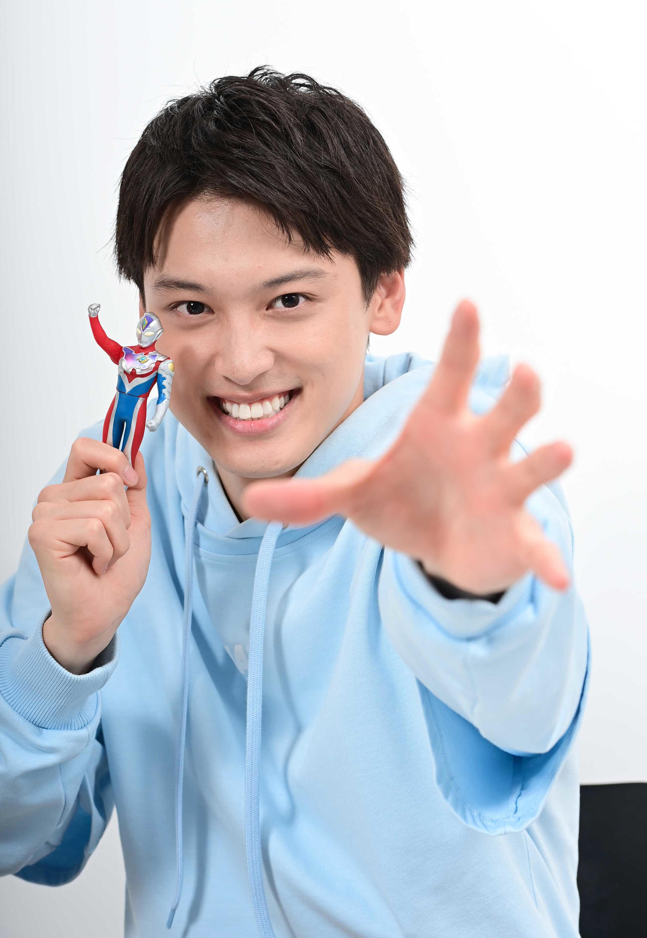 「ウルトラマンデッカー」でドラマ初主演を果たした松本大輝（22年6月24日）