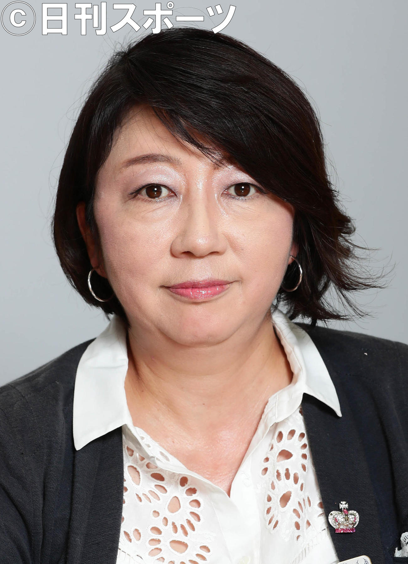 ニッポン放送の檜原社長（撮影・丹羽敏通）