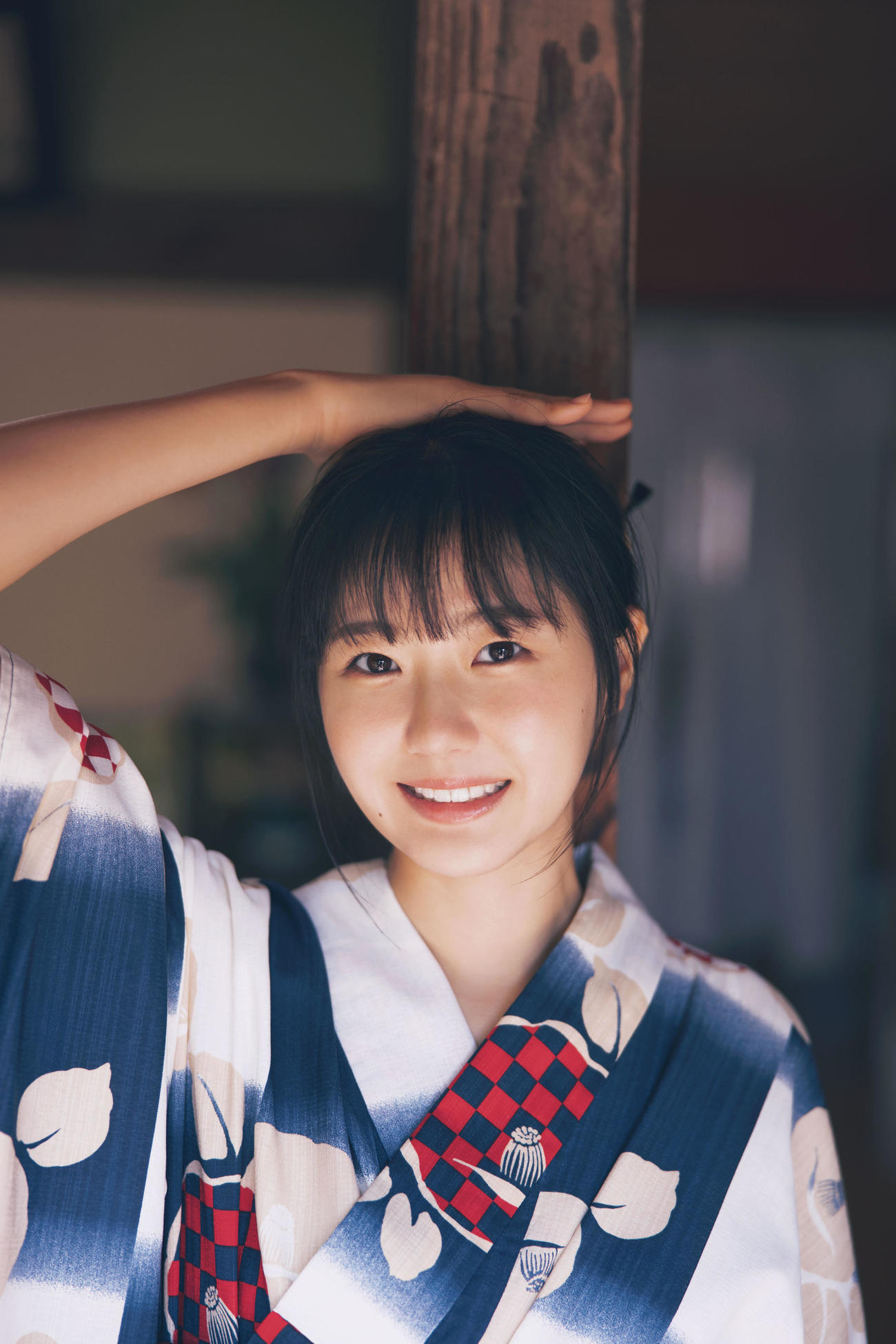 ファースト写真集「君のことをまだよく知らない」の4刷重版が決まったSTU48瀧野由美子（倉本GORI氏撮影）