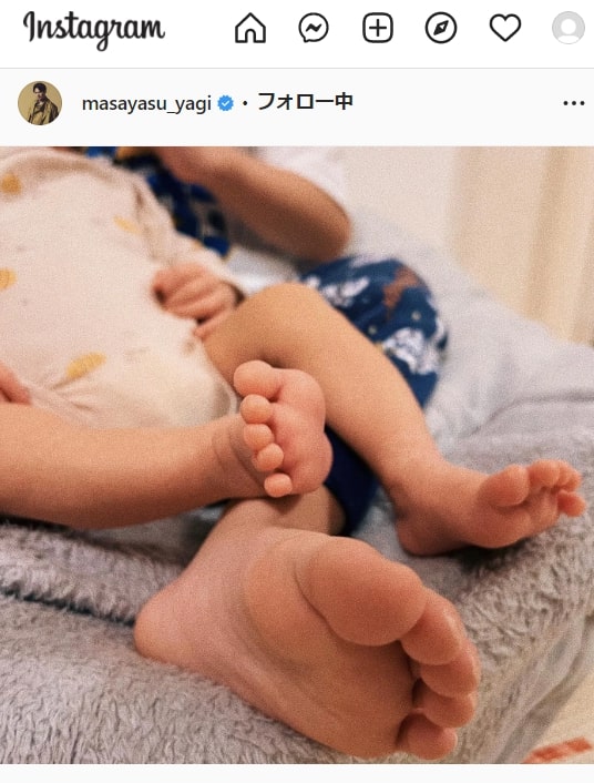 八木将康のインスタグラムより