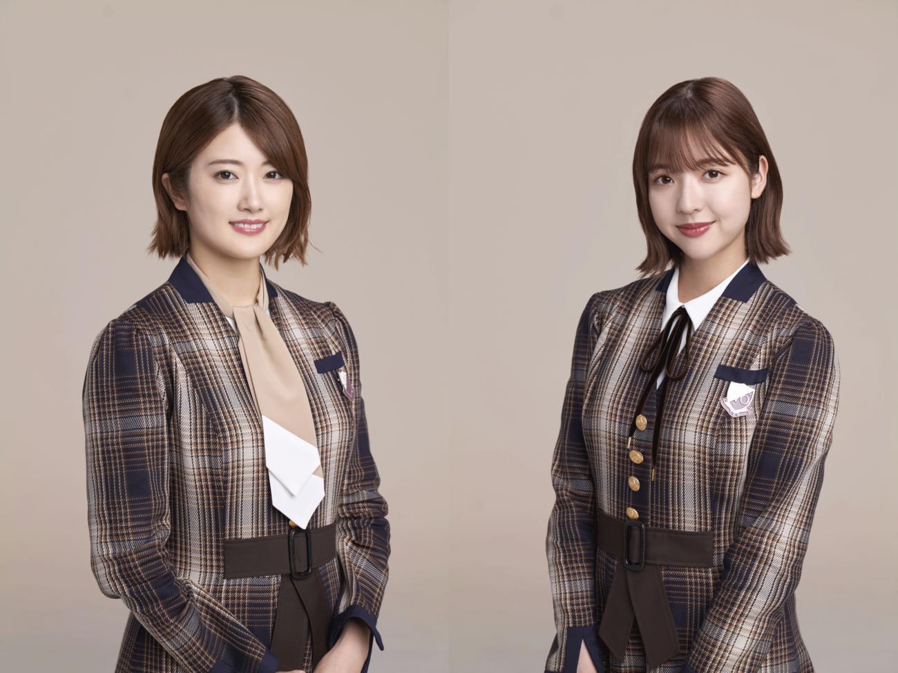 樋口日奈（左）と和田まあや