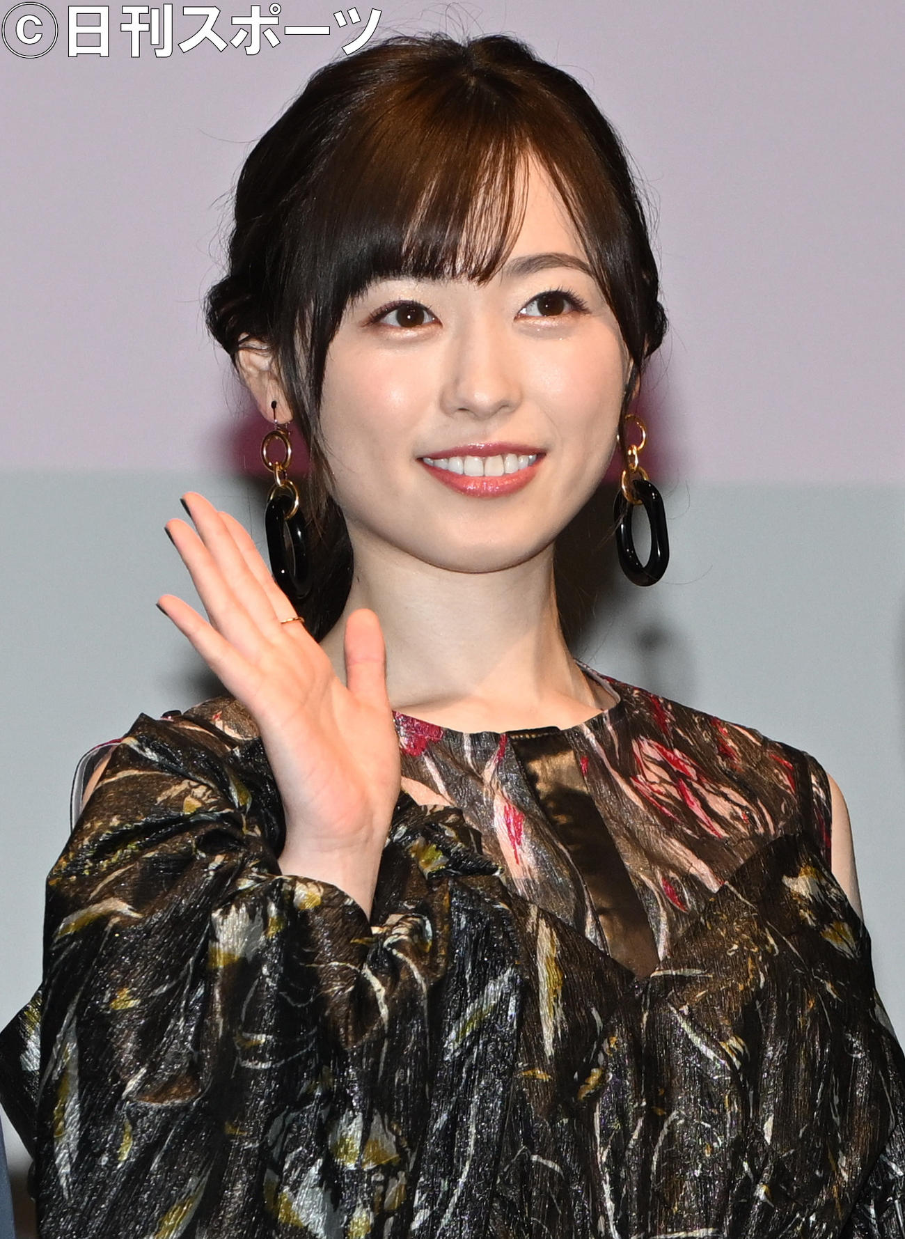 福原遥（22年2月撮影）