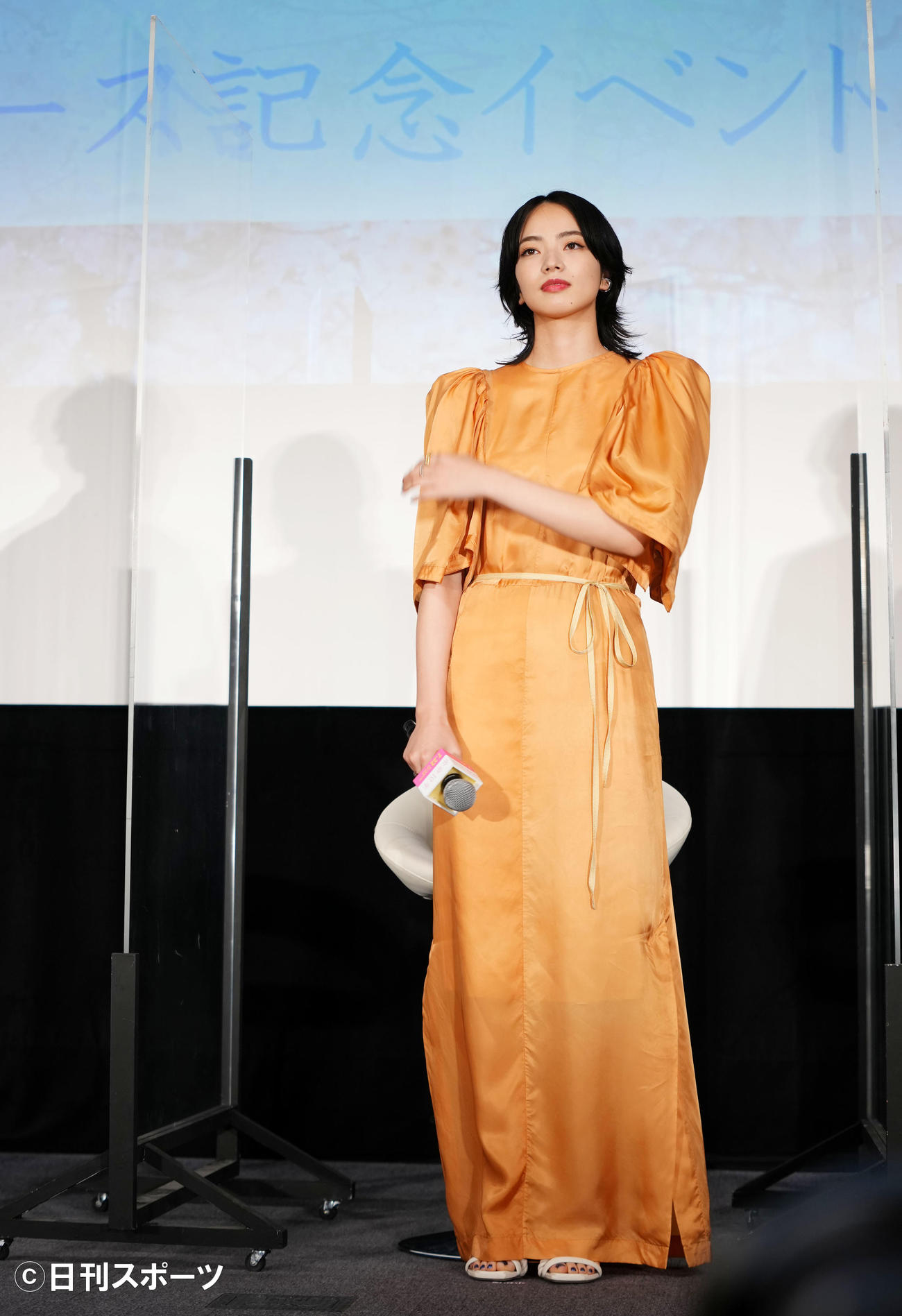 映画「余命10年」のイベントに登壇した小松菜奈（撮影・横山健太）