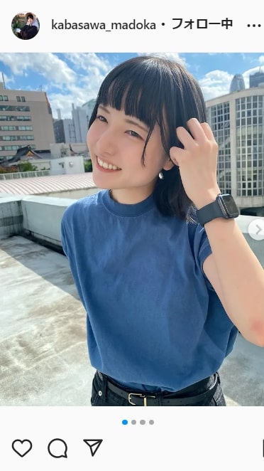 樺澤まどかさんのインスタグラムより