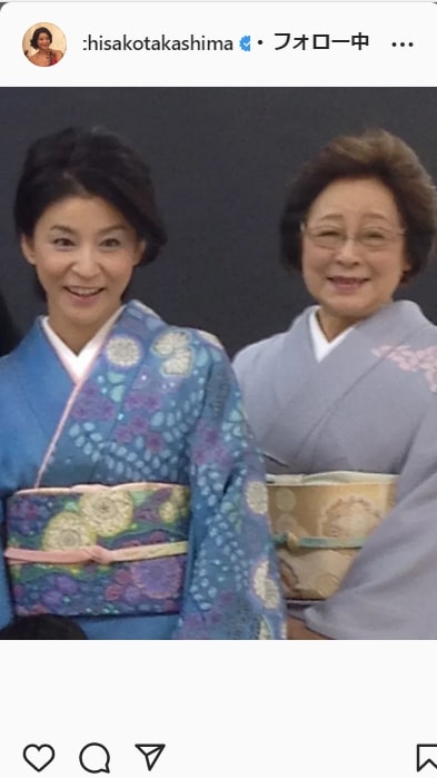 高嶋ちさ子のインスタグラムより