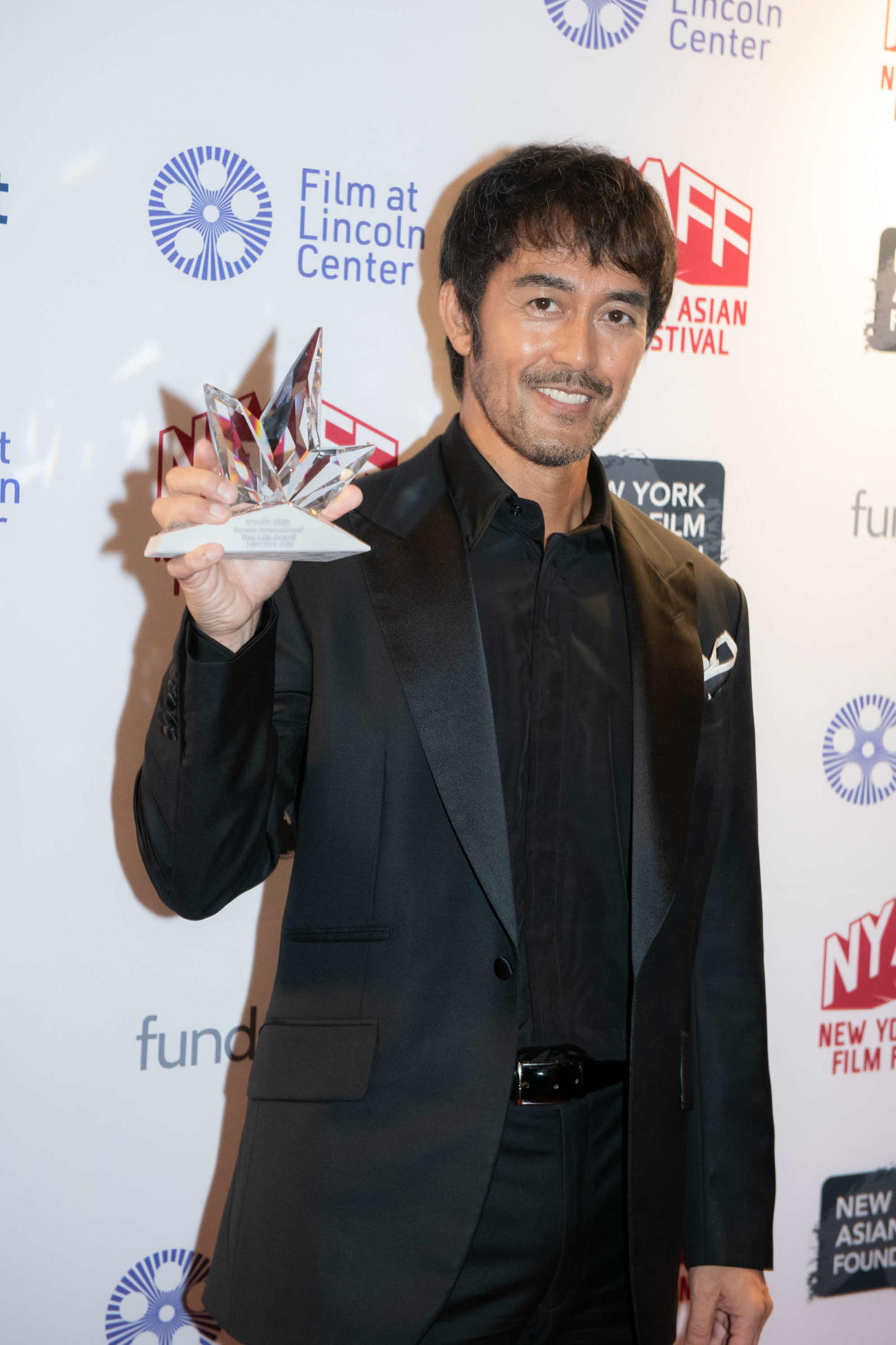 ニューヨーク・アジアン映画祭で日本人で初めてスター・アジア賞を受賞した阿部寛