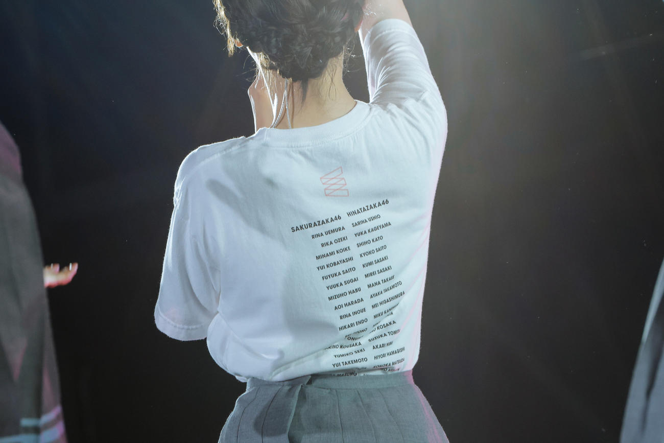 野外ライブ「W－KEYAKI FES．　2022」を開催した日向坂46（撮影・上山陽介氏）