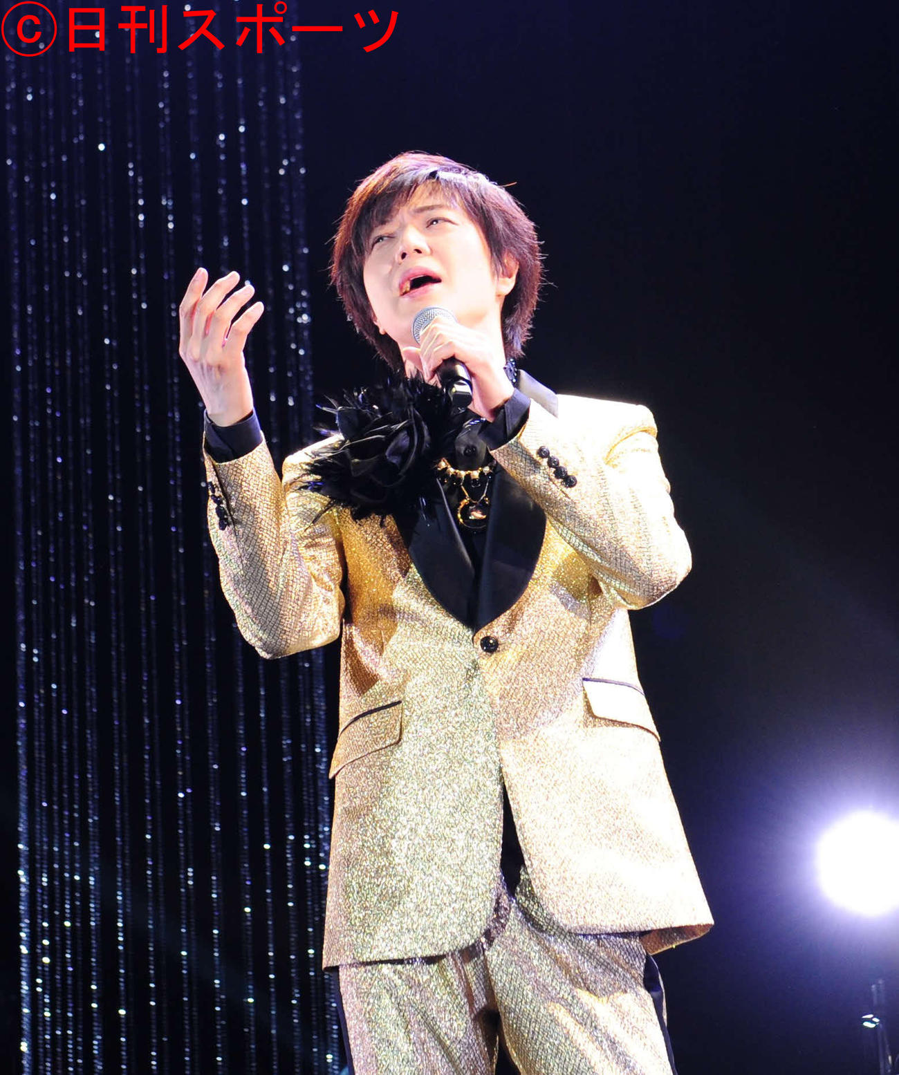 デビュー記念日にライブを行った竹島宏