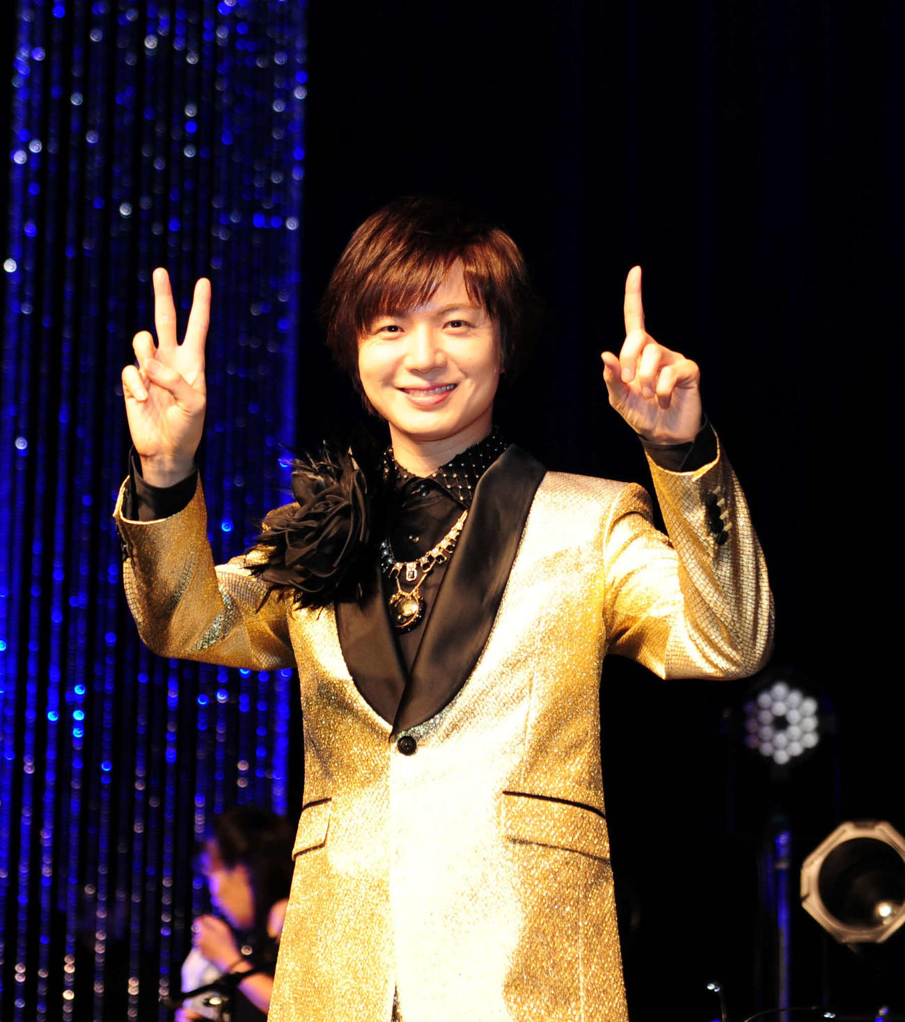 21年目のスタートとなるデビュー記念日にライブを行った竹島宏