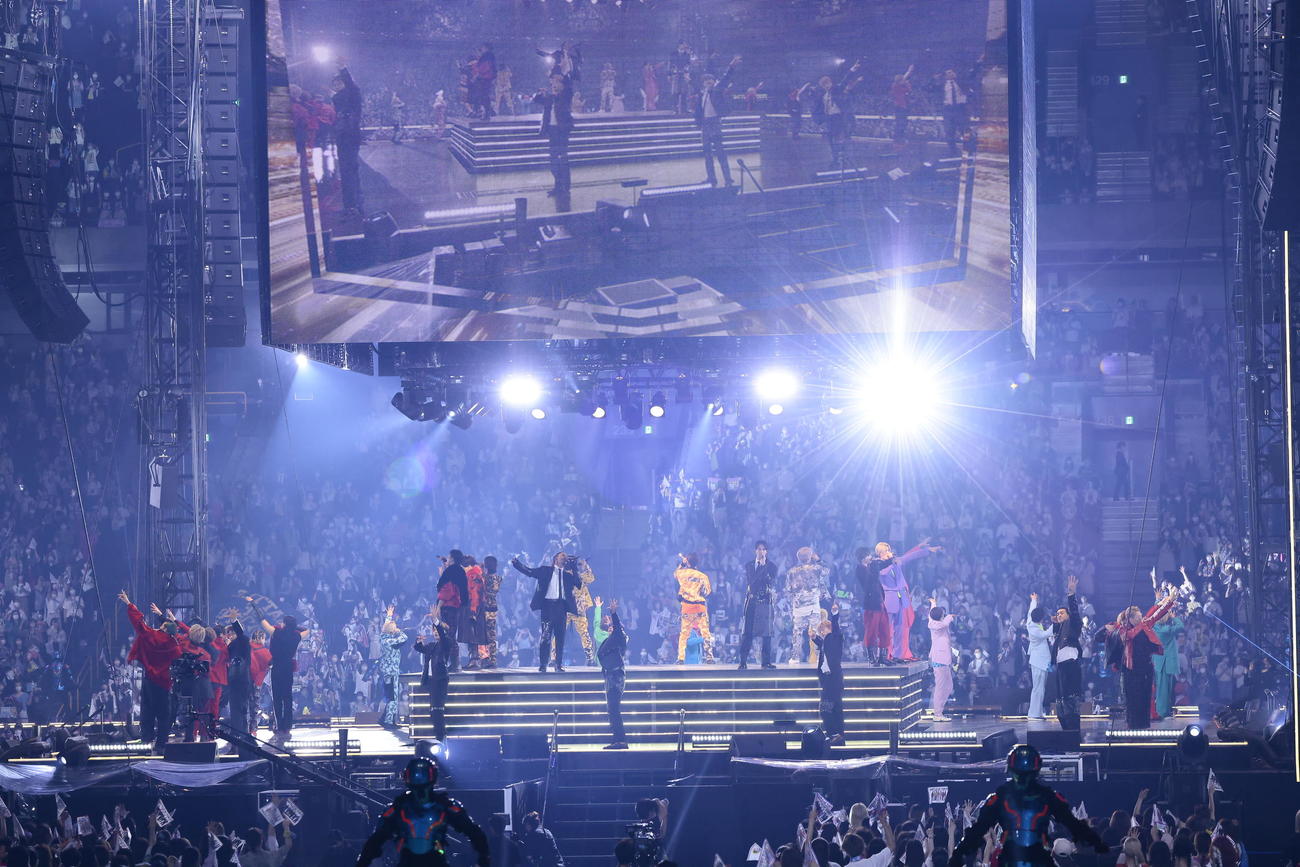 「BATTLE OF TOKYO TIME 4 Jr．EXILE」を行ったJr．EXILEのメンバーたち