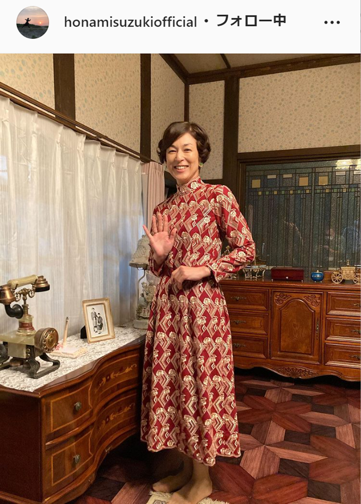 鈴木保奈美のインスタグラムより
