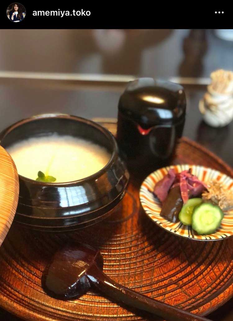 雨宮塔子アナのインスタグラムより