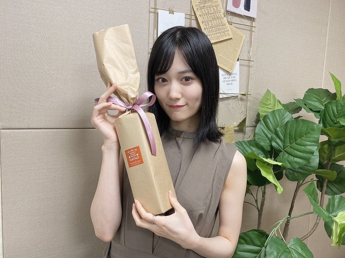 23歳の誕生日を迎えた乃木坂46山下美月。山下美月インスタグラムより