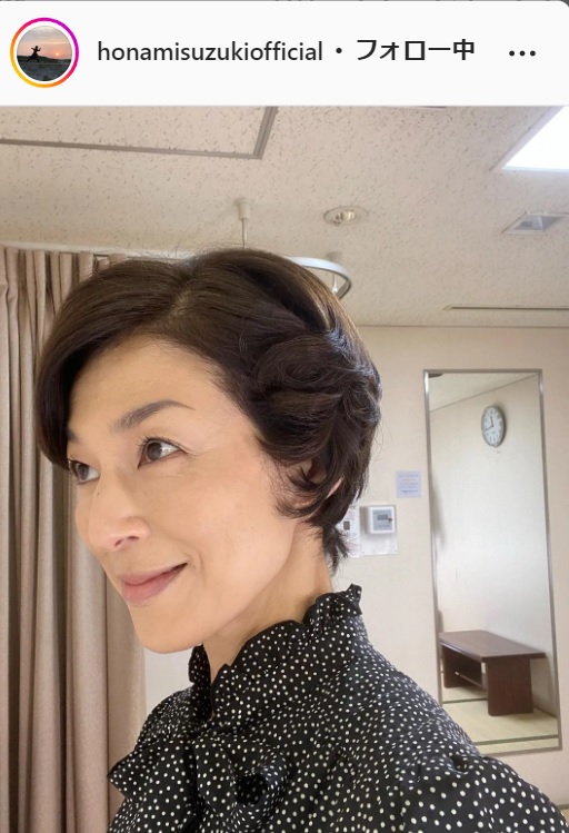 鈴木保奈美のインスタグラムより
