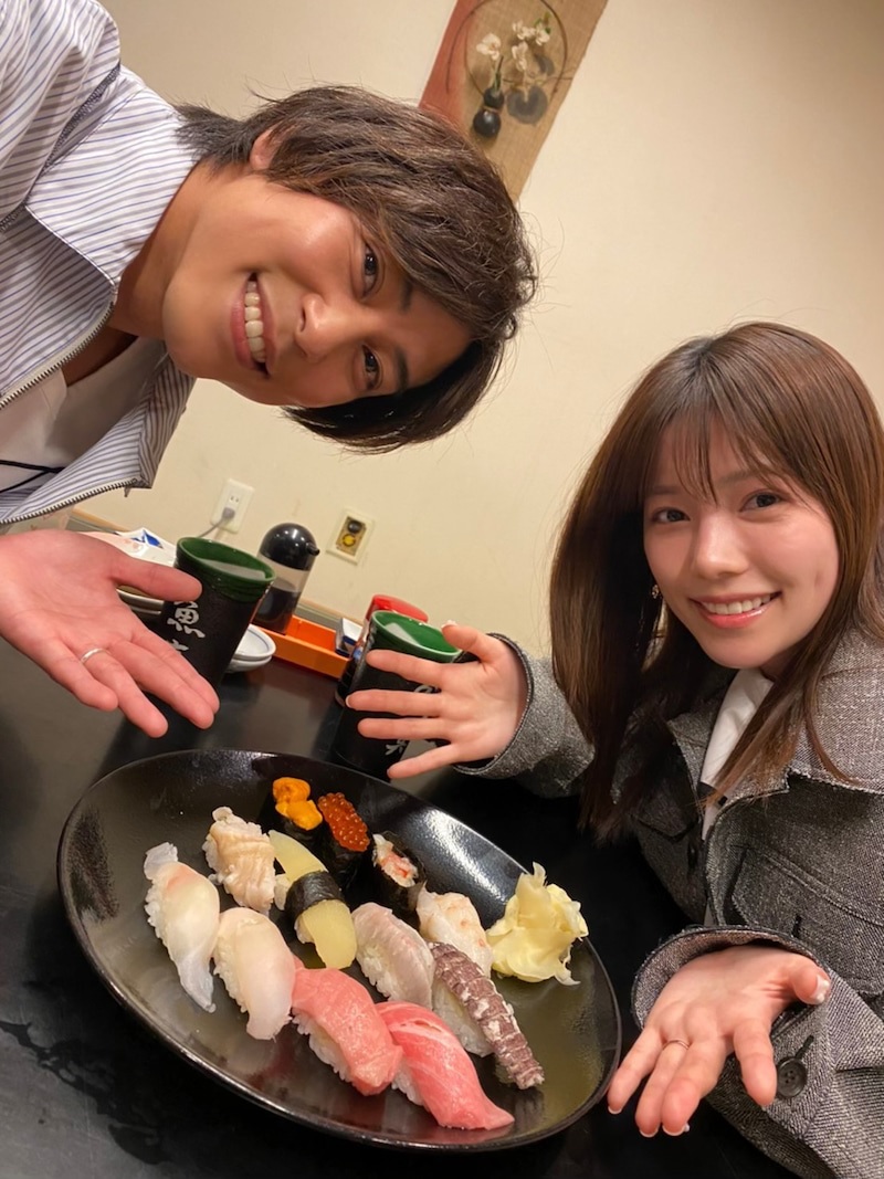 岳×遥香【私たち結婚しました】オフィシャルブログより