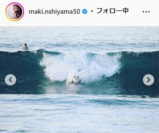 西山茉希のインスタグラムより