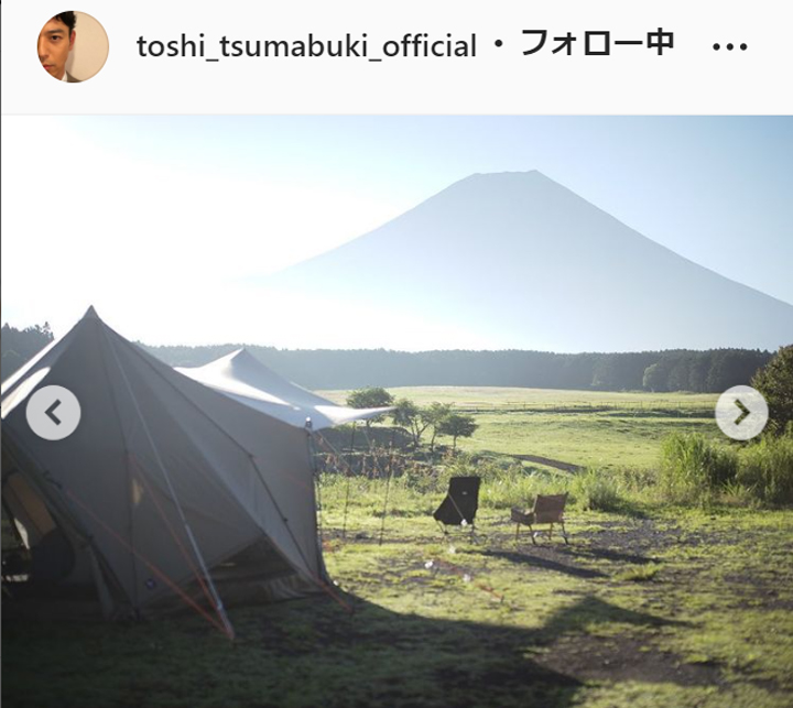 妻夫木聡が公開した富士山の写真（妻夫木聡のインスタグラムより）