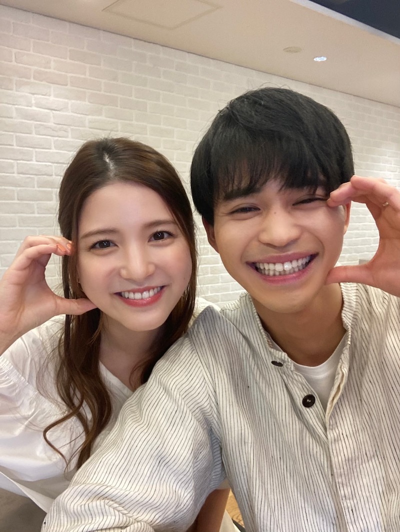 圭祐×海荷「私たち結婚しました」オフィシャルブログより